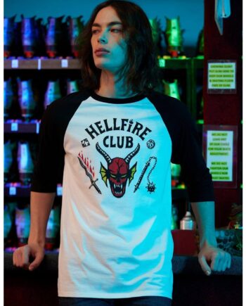 Hellfire Club Shirt Stranger Things Official Hellfire Club chemise Hellfire overhemd Hellfire Oberhemd stranger things Oberhemd