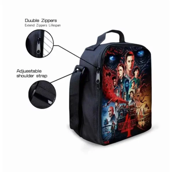Stranger Things Lunch Bag back to school with the hellfire club lunch bag by appleverse