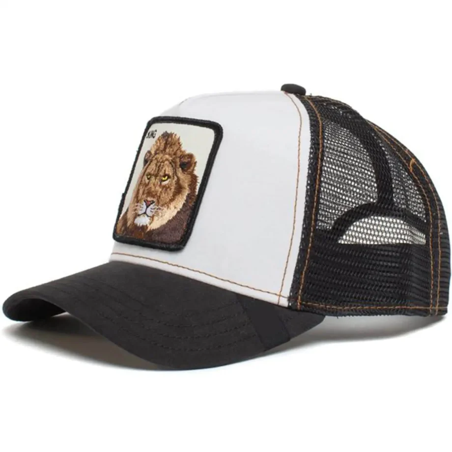 the king lion Goorin Bros Trucker hat