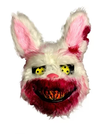 Killer Bunny Halloween Mask from appleverse