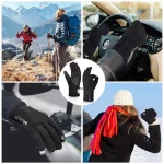 Warm winter Gloves for running appleverse