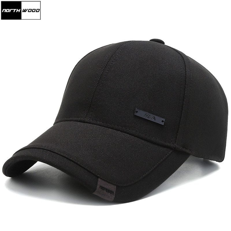 Carbon Black Baseball Hat, Cotton Dad Hats for Men High Quality Baseball Caps