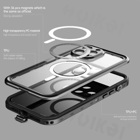 waterproof iphone 15 pro max case