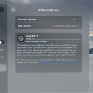 vision pro update 1.1 2